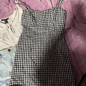 Plaid Mini Dress